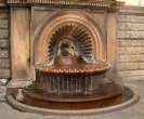 Fontana con acqua calda