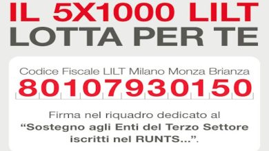 5x1000 LILT milano monza brianza
