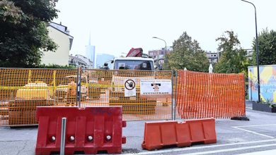 Inizio lavori Via De Amicis