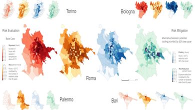percentuale di riduzione esposizione ondate di calore
